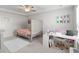 Bright bedroom with a light-filled workspace, carpet floors, and ample room for personalization at 2527 Hedgeway Cir, Kennesaw, GA 30144