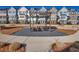 Relaxing community space with pergola, stone base, and seating area at 2527 Hedgeway Cir, Kennesaw, GA 30144