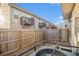 Private fenced backyard providing an enclosed outdoor area at 7206 Begonia Way # 4, Austell, GA 30168