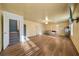 Large room with stairs at 13699 Inman Rd, Hampton, GA 30228