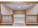 This living room features wood trim and a step-down design, perfect for relaxing or entertaining at 166 Muse Rd, Fayetteville, GA 30214