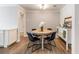 Cozy dining room featuring a modern table and chairs at 3201 Lenox Ne Rd # 23, Atlanta, GA 30324
