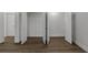 Large closet with open doors and hardwood floors at 353 Colchester Dr, Stone Mountain, GA 30088