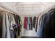 The walk-in closet has lots of hanging space and shelving for easy organization at 870 Inman Village Ne Pkwy # 222, Atlanta, GA 30307