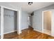Spacious bedroom with a closet and hardwood floors at 866 United Se Ave, Atlanta, GA 30312