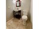 Cozy bathroom with furniture style sink and tiled flooring at 2822 Salem Oak Way, Duluth, GA 30096