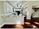 Modern kitchen with white cabinets, marble countertops, and stainless steel appliances at 2822 Salem Oak Way, Duluth, GA 30096