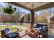 Relaxing front porch with comfortable seating and a view of the neighborhood at 1328 Briarwood Ne Dr, Atlanta, GA 30306