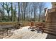 Spacious deck with outdoor seating and a grill, perfect for entertaining at 3841 Admiral Dr, Atlanta, GA 30341