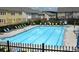 Large community pool with lounge chairs, perfect for relaxation and recreation in a residential neighborhood at , Atlanta, GA 30318