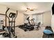 Large, well-lit exercise room with various workout equipment at , Atlanta, GA 30318