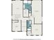 Second floor plan displays the primary bedroom, loft, walk-in closet, and bathrooms; 3 bedrooms in total on 2nd floor at , Atlanta, GA 30318