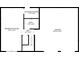 Floor plan of basement with electrical room, bath, rec room, hall and garage at 5075 S Woodbridge Trl, Stone Mountain, GA 30088