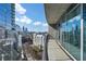 Enjoy breathtaking city views from this condo's private balcony in a vibrant urban setting at 1080 Peachtree Ne St # 2005, Atlanta, GA 30309