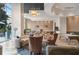 Spacious clubhouse features lounge seating, a snack bar, and a billiards table at 1080 Peachtree Ne St # 2005, Atlanta, GA 30309