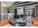 Elegant lobby featuring modern design, stylish seating, and marble accents, creating a welcoming atmosphere at 1080 Peachtree Ne St # 2005, Atlanta, GA 30309