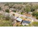An aerial view of a neighborhood showcasing a mix of charming homes surrounded by lush greenery and mature trees at 1282 Westridge Sw Rd, Atlanta, GA 30311