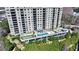 Upscale high-rise condo building offering a rooftop pool, putting green, and luxurious amenities at 2700 Paces Ferry Se Rd # 302, Atlanta, GA 30339
