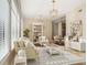 Bright living room with neutral decor, modern lighting, and large windows offering plenty of natural light at 3820 Roswell Ne Rd # 317, Atlanta, GA 30342
