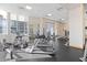 Gym featuring state-of-the-art exercise equipment and lots of natural light at 285 Centennial Olympic Park Dr # 1705, Atlanta, GA 30313