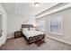 Well-lit bedroom with neutral walls, and a cozy bed with matching nightstands at 4125 Barry Pl, Chamblee, GA 30341