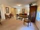 Inviting living room featuring neutral walls, plush carpeting, and comfortable seating arrangements at 413 Remington Ct, Villa Rica, GA 30180