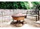 Outdoor fire pit area with seating, perfect for entertaining guests at 510 Coventry Rd # 8A, Decatur, GA 30030