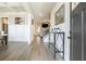 Inviting foyer with modern decor, hardwood floors, and access to the living spaces at 2320 Ridge View Dr, Loganville, GA 30052