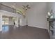 Bright living room with fireplace, hardwood floors, and staircase at 4850 Cool Springs Rd, Winston, GA 30187