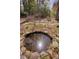 Landscaped backyard pond with rock border at 1497 Mason Mill Ne Rd, Atlanta, GA 30329