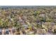 Aerial view of a quiet neighborhood with tree-lined streets and well-maintained houses at 3087 Alston Dr, Decatur, GA 30032