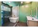 Modern bathroom with a luxurious soaking tub, sleek glass shower, and stylish vanity at 3087 Alston Dr, Decatur, GA 30032