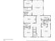 Layout of the second floor featuring four bedrooms, three bathrooms, and a laundry room at 3087 Alston Dr, Decatur, GA 30032
