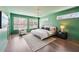 Spacious main bedroom with hardwood floors, modern lighting, and ample natural light from windows at 3087 Alston Dr, Decatur, GA 30032