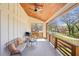 Relaxing porch with comfortable seating and a grill, perfect for outdoor enjoyment and entertainment at 3087 Alston Dr, Decatur, GA 30032