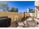 Inviting outdoor patio with charming seating, plants and grill at 2479 Peachtree Ne Rd # 104, Atlanta, GA 30305