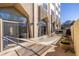 Outdoor patio with hammock, potted plants, and space for grilling and outdoor entertaining at 2479 Peachtree Ne Rd # 104, Atlanta, GA 30305