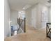 Upstairs hallway featuring carpet, a storage closet, and decor at 3030 Westpoint Cir, Snellville, GA 30078
