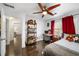 Bedroom features hardwood floors and lots of natural light at 1011 Dogwood Forest Ne Dr, Marietta, GA 30068