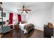 Bright bedroom with hardwood floors and natural light at 1011 Dogwood Forest Ne Dr, Marietta, GA 30068