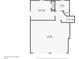 Basement level floor plan featuring bonus room, closet, garage, utility, and stairs at 155 Hitchcock Dr, Villa Rica, GA 30180