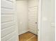 Bright closet, painted white at 309 Melanie Ct, Bowdon, GA 30108