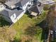 Bird's eye view of the property, highlighting its landscaping and proximity to nearby homes at 1050 Boulevard Ne Dr, Atlanta, GA 30317