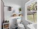 Cozy bathroom with decor and wainscoting at 1050 Boulevard Ne Dr, Atlanta, GA 30317