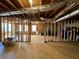 Unfinished basement featuring exposed ductwork, wood frame construction, and room for customization at 401 Carrie Kathleen Ter, Carrollton, GA 30116