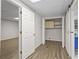 A versatile basement area offers vinyl floors, storage, and flexible space at 4956 Braeburn Nw Trce, Acworth, GA 30102