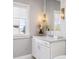 Elegant bathroom vanity with marble countertops, modern fixtures, and natural light at 6616 Aria Village Dr, Atlanta, GA 30328