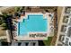 Aerial view of the community pool and lounge area at 6616 Aria Village Dr, Atlanta, GA 30328