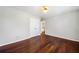 Neutral bedroom featuring hardwood floors, fresh paint, and closet at 931 New Bedford, Marietta, GA 30068