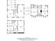 Combined floor plans showing level one, level two and basement level layout at 435 Collier Nw Rd, Atlanta, GA 30309